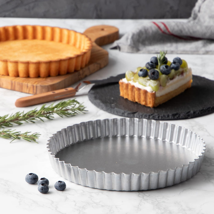 Endo Shoji Tkg 24cm Tart Pan with Removable Bottom for Professional Use-Kiichin - The #1 Place for Japanese Goods in Your Hand!