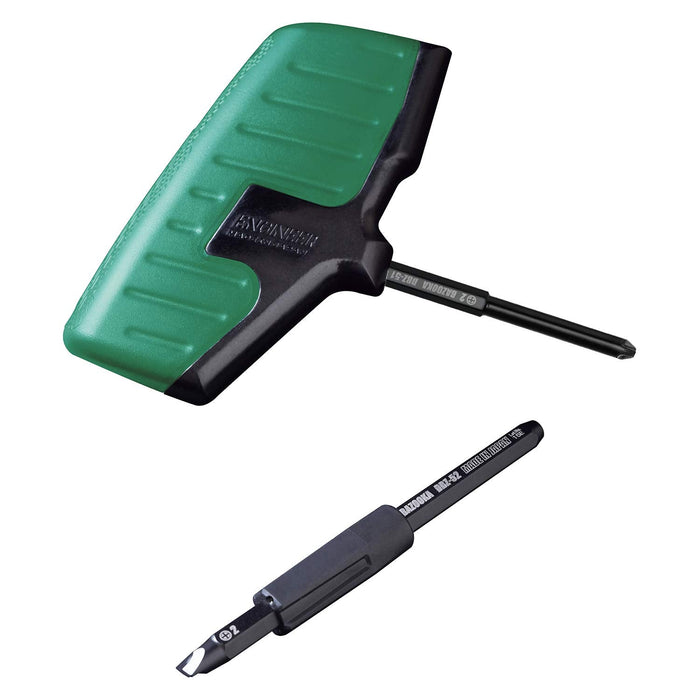 Engineer Nejisaurus Green Dbz-60G Screwdriver for Flat and Crushed Screws-Kiichin - The #1 Place for Japanese Goods in Your Hand!