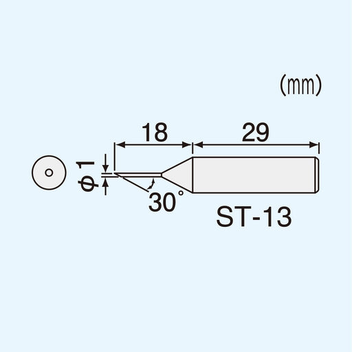 Engineer SK-30 Series Soldering Iron Tip ST-13 for Professional Use-Kiichin - The #1 Place for Japanese Goods in Your Hand!