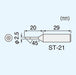 Engineer SK-40 Series Soldering Iron with 2.5 x 2mm ST-21 Tip-Kiichin - The #1 Place for Japanese Goods in Your Hand!