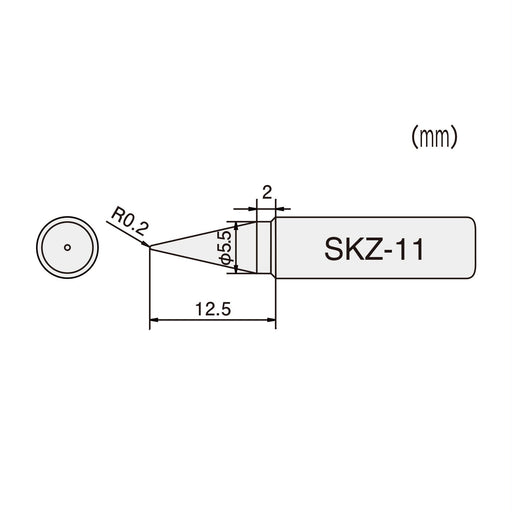 Engineer SKZ-11 Advanced Soldering Iron Tip - High Quality Durable Product-Kiichin - The #1 Place for Japanese Goods in Your Hand!