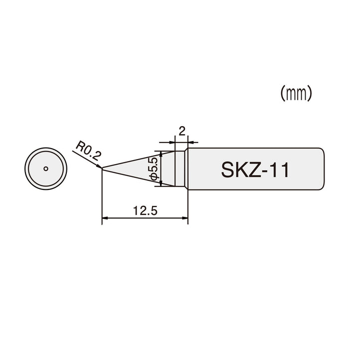 Engineer SKZ-11 Advanced Soldering Iron Tip - High Quality Durable Product-Kiichin - The #1 Place for Japanese Goods in Your Hand!