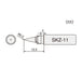 Engineer SKZ-11 Advanced Soldering Iron Tip - High Quality Durable Product-Kiichin - The #1 Place for Japanese Goods in Your Hand!