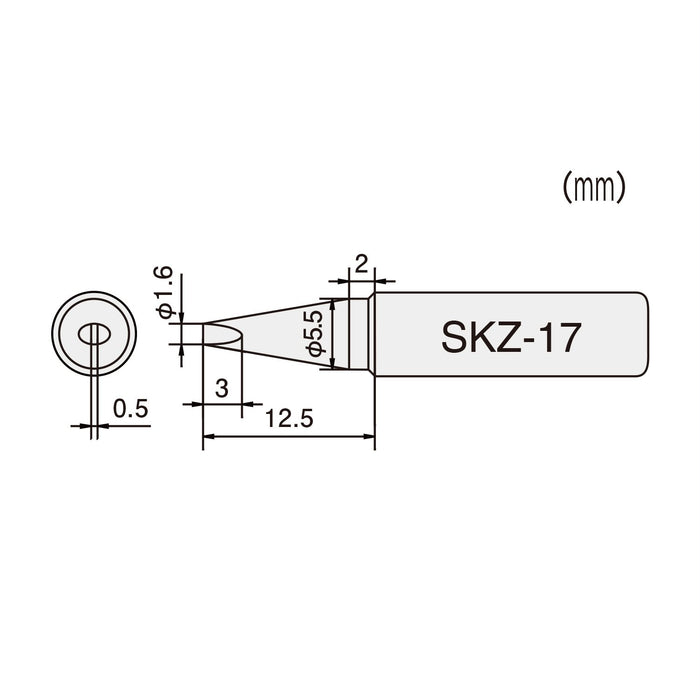 Engineer Skz-17 High-Quality Soldering Iron Tip for Precision Work-Kiichin - The #1 Place for Japanese Goods in Your Hand!