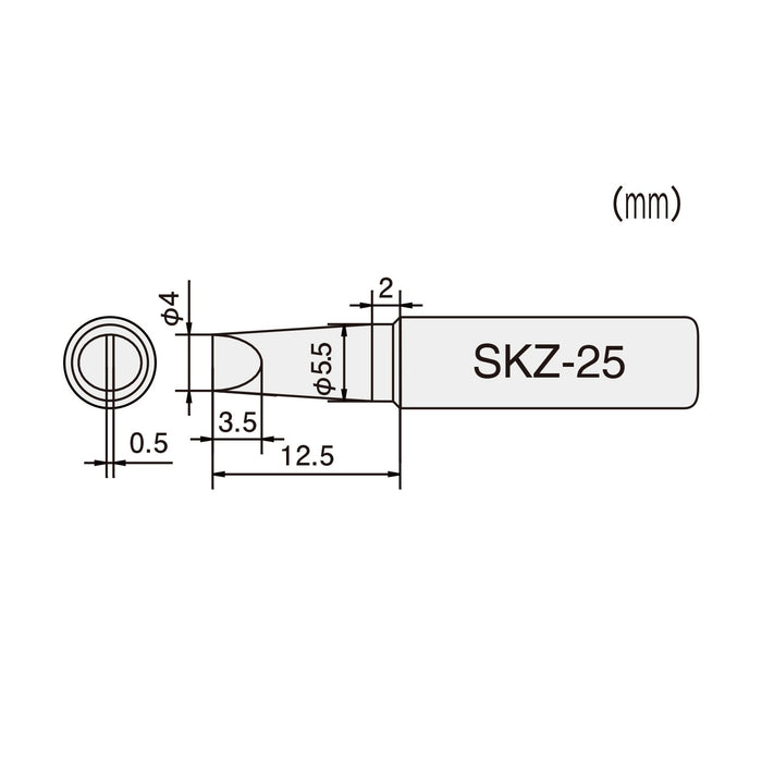 Engineer Soldering Iron Tip SKZ-25 - High Performance Tool by Engineer-Kiichin - The #1 Place for Japanese Goods in Your Hand!