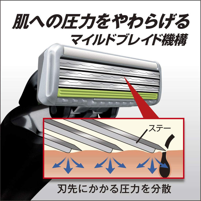Feather Safety Razor F-System Samurai Edge Men's T-Shape Shaving Replacement Blades Made in Japan 4pcs-Kiichin - The #1 Place for Japanese Goods in Your Hand!