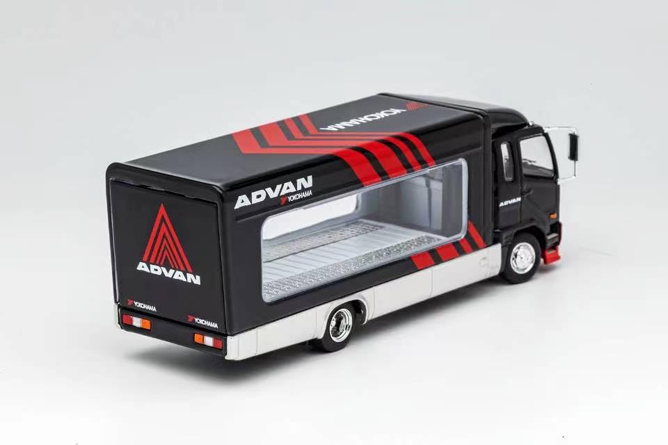 Gaincorp Products 1/64 Scale Mitsubishi Fuso Truck Advan Model-Kiichin - The #1 Place for Japanese Goods in Your Hand!