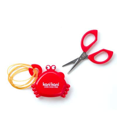 Green Bell Craftsmanship Magnetic Scissors Crab Design Made in Japan G2030
