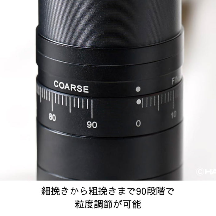 Hario Coffee Grinder Pro 24G Stainless Steel 90 Levels Adjustable Black