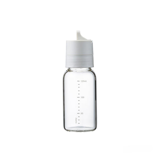 Hario One-Touch Dressing Bottle 150ml Pale Gray Easy Pour Design-Kiichin - The #1 Place for Japanese Goods in Your Hand!