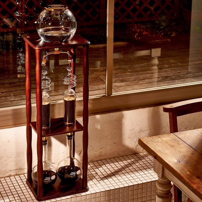 Hario Water Coffee Dripper Wood 2L Wdw-20 Efficient Brewing System