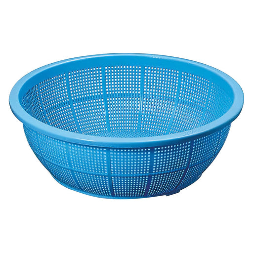 Blue Plastic Colander - 38.2cm - Ikeda-Kiichin - The #1 Place for Japanese Goods in Your Hand!