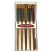 Ishida Natural Wood Chopsticks Set - 5 Pieces, 23cm Length-Kiichin - The #1 Place for Japanese Goods in Your Hand!
