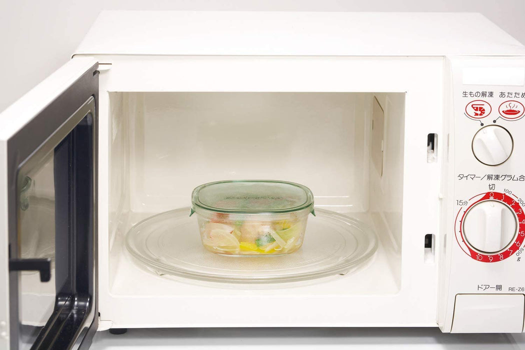 Iwaki Pack and Range Green Glass Container 1.3L Kt7403-G Eco Friendly