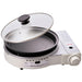 Iwatani Cassette Gas Grill Pan Bistro Master II White CB-GP-W Portable Grill-Kiichin - The #1 Place for Japanese Goods in Your Hand!