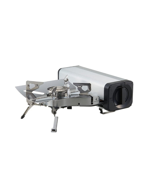 Iwatani Fore Winds Portable Silver Folding Camping Stove for Outdoor Use-Kiichin - The #1 Place for Japanese Goods in Your Hand!