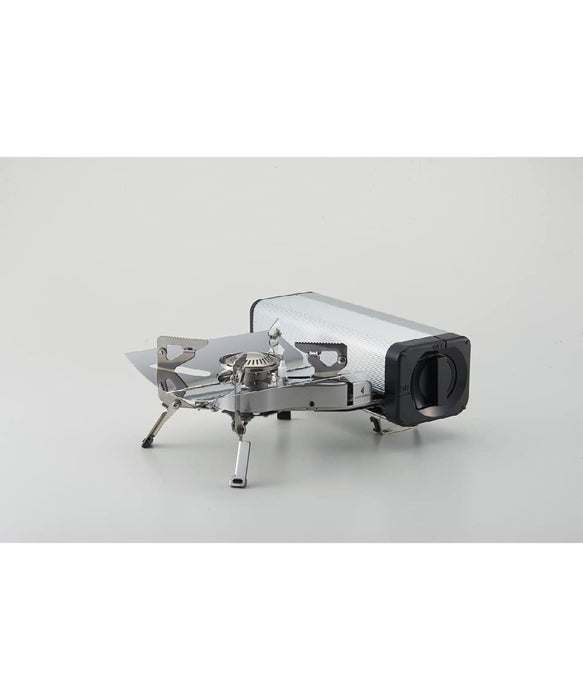 Iwatani Fore Winds Portable Silver Folding Camping Stove for Outdoor Use-Kiichin - The #1 Place for Japanese Goods in Your Hand!