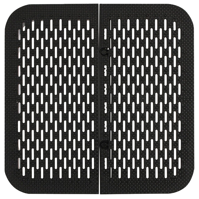 Kai Corporation Microwave Cooker Mochiami Easy Plate Black Made in Japan