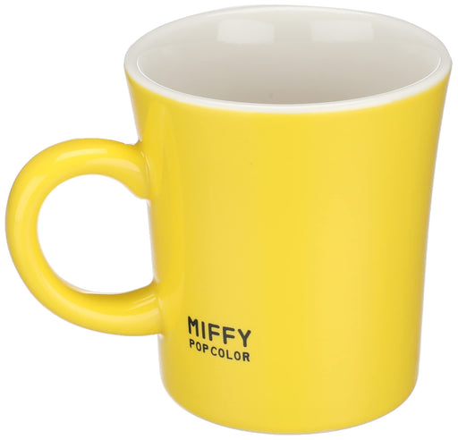 Kanesho Pottery Dick Bruna Miffy Yellow Porcelain Mug 208134-Kiichin - The #1 Place for Japanese Goods in Your Hand!