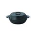 Kinto Kakomi Ih Clay Pot 1.2L Black - Authentic Japanese Cookware-Kiichin - The #1 Place for Japanese Goods in Your Hand!