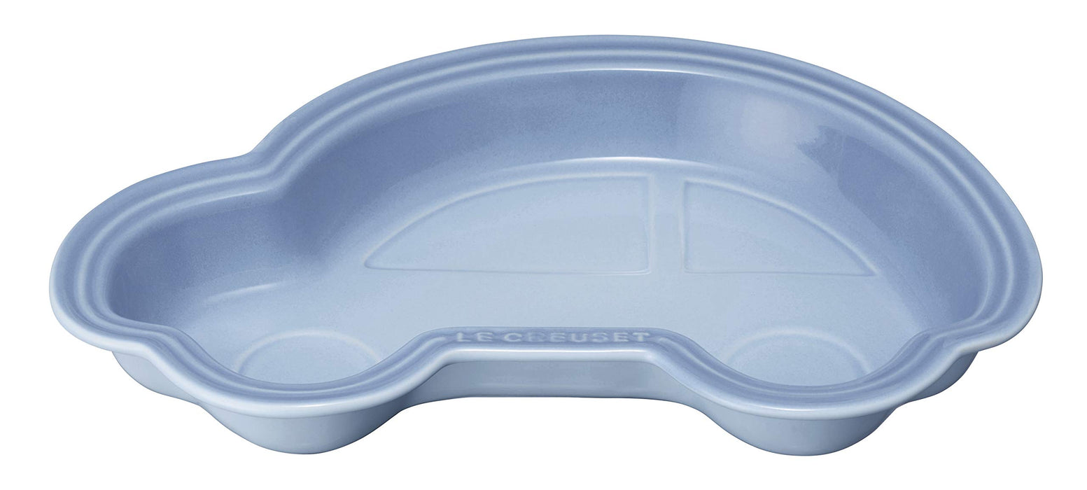 Le Creuset Coastal Blue Baby Lunch Plate Microwave Safe Ideal Baby Gift