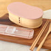 Yamaya Lacquerware Shop Magewappa Pastel Bento Set Wooden Pink Lunch Box-Kiichin - The #1 Place for Japanese Goods in Your Hand!