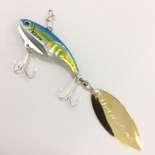 Major Craft 40G Metal Jig Paraspin Silver-Stripe Round Herring JPSPIN-40G-Kiichin - The #1 Place for Japanese Goods in Your Hand!