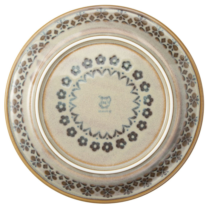 Minoru Pottery Marusan Kondo Nordic Vintage Double-Sided Plate Made in Japan-Kiichin - The #1 Place for Japanese Goods in Your Hand!