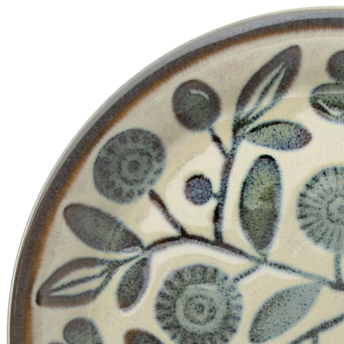 Minoru Pottery Marusan Kondo Nordic Vintage Double-Sided Plate Made in Japan-Kiichin - The #1 Place for Japanese Goods in Your Hand!