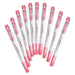 Mitsubishi Pencil Propass Window Color Marker Smoke Red 10 Piece Set PUS103TS.15-Kiichin - The #1 Place for Japanese Goods in Your Hand!