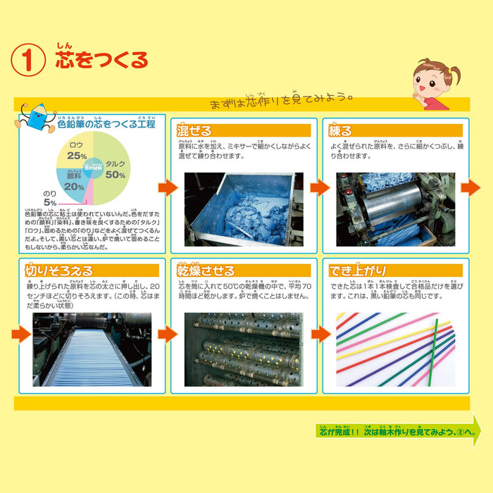 Mitsubishi Pencil White Colored Pencil 880 Single Color Pack of 12-Kiichin - The #1 Place for Japanese Goods in Your Hand!