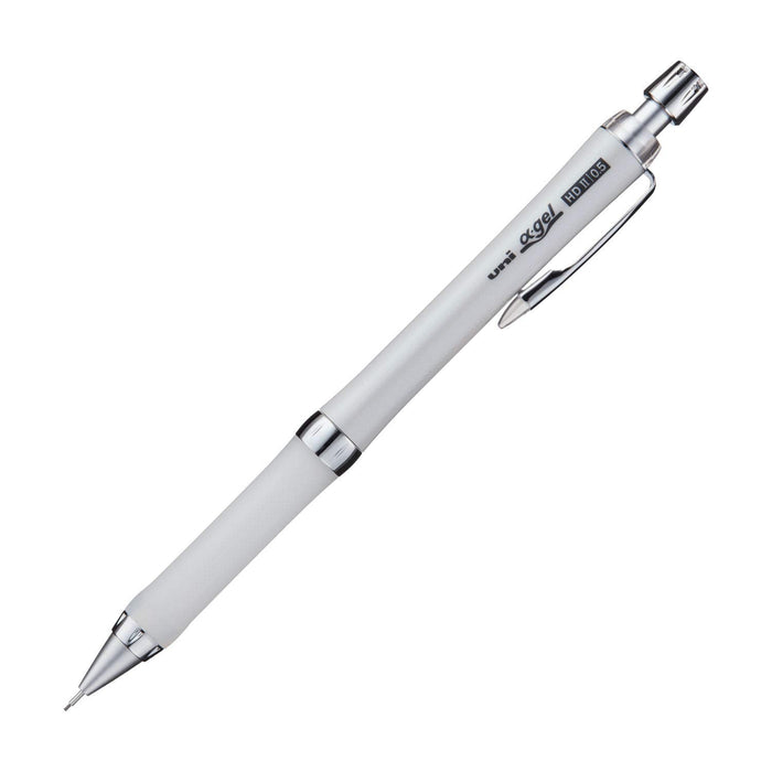 Mitsubishi Pencil Alpha Gel Firm 0.5 White Mechanical Pencil - Japan M5809Gg1P.1-Kiichin - The #1 Place for Japanese Goods in Your Hand!