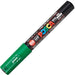 Mitsubishi Pencil Green Posca Extra Fine Water-Based Pen - Pc1M.6 Pack of 10 Pieces-Kiichin - The #1 Place for Japanese Goods in Your Hand!