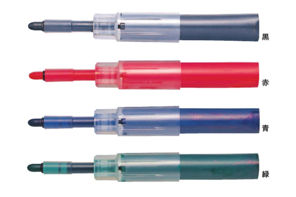 Mitsubishi Pencil Medium Point Black Whiteboard Marker Round Lead 5 Pack Pwb1204M5P.24-Kiichin - The #1 Place for Japanese Goods in Your Hand!