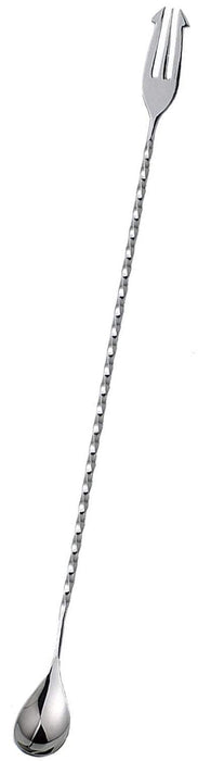 Nagao Tsubame Sanjo 37cm Left-Handed Bar Spoon 18-8 Stainless Steel Japan-Kiichin - The #1 Place for Japanese Goods in Your Hand!