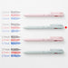 Pentel Calme Light Blue 3 Color 0.5mm Ballpoint Pen Bxac35S2-Kiichin - The #1 Place for Japanese Goods in Your Hand!