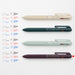 Pentel Calme Calme 3-Color Ballpoint Pen 0.5mm in Chestnut Purple-Kiichin - The #1 Place for Japanese Goods in Your Hand!