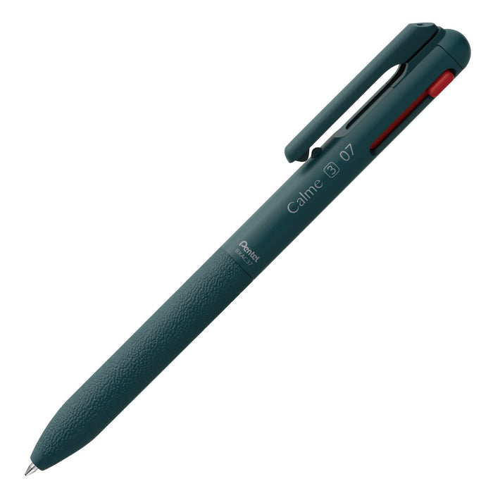 Pentel Calme 3-Color 0.7mm Ballpoint Pen in Turquoise Blue-Kiichin - The #1 Place for Japanese Goods in Your Hand!