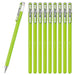 Pentel Matte Hop Yellow Green Color Ballpoint Pens Pack of 10-Kiichin - The #1 Place for Japanese Goods in Your Hand!