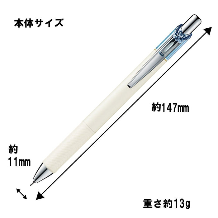 Pentel Energel Klena 04 Gel Ballpoint Pen 5-Pack Saxophone Blue-Kiichin - The #1 Place for Japanese Goods in Your Hand!