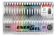Pentel EnerGel Gel Ink Ballpoint Pen 0.7mm 20 Limited Colors Set BL77-20-Kiichin - The #1 Place for Japanese Goods in Your Hand!