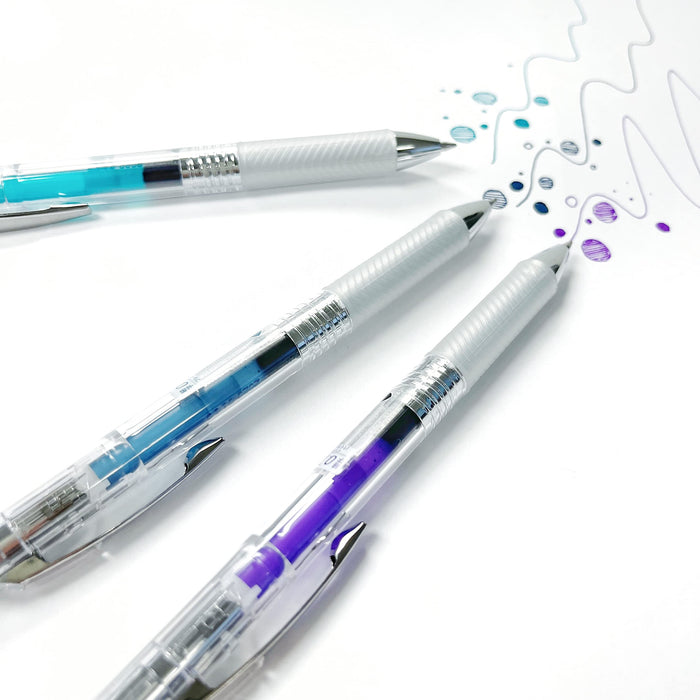 Pentel EnerGel Infree 0.7mm Gel Ink Ballpoint Pen 10 Colors Pack-Kiichin - The #1 Place for Japanese Goods in Your Hand!
