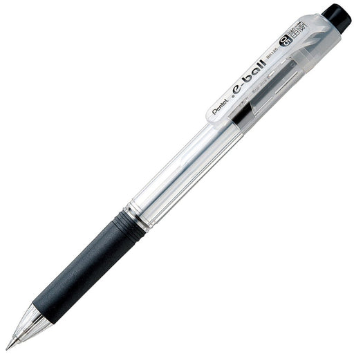 Pentel 0.5mm Black Oil-Based Ballpoint Pen Dot E-Ball 5 Pack - XBK125-A-Kiichin - The #1 Place for Japanese Goods in Your Hand!