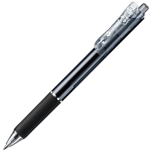 Pentel 0.7mm Clear Black Oil-Based Ballpoint Pen Pack of 5 - Feel Xbxb117-A5-Kiichin - The #1 Place for Japanese Goods in Your Hand!