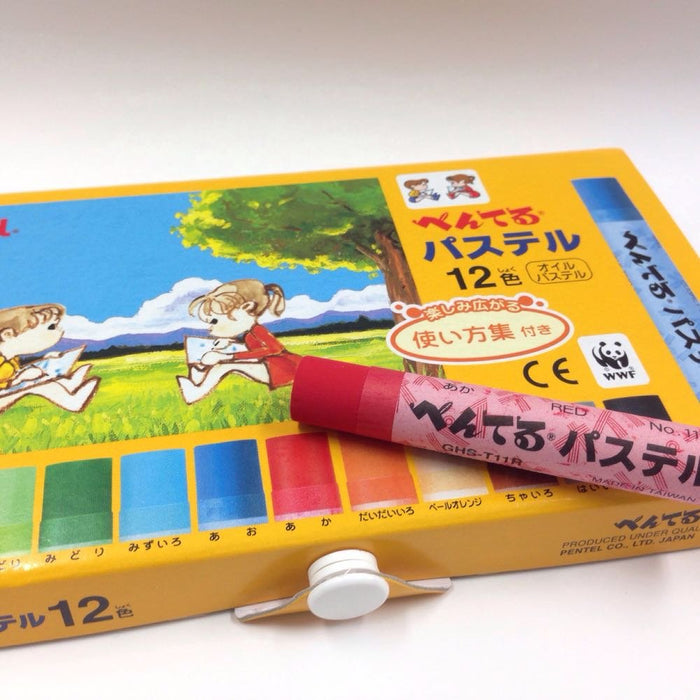 Pentel Ghsr-12 Set - 12 Vibrant Pastel Colors by Pentel-Kiichin - The #1 Place for Japanese Goods in Your Hand!