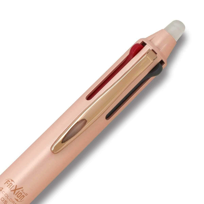 Pilot Frixion Ball 4 05 Wood Lkfb3Sef Ballpoint Pen 4-Color Pack Coral Pink-Kiichin - The #1 Place for Japanese Goods in Your Hand!