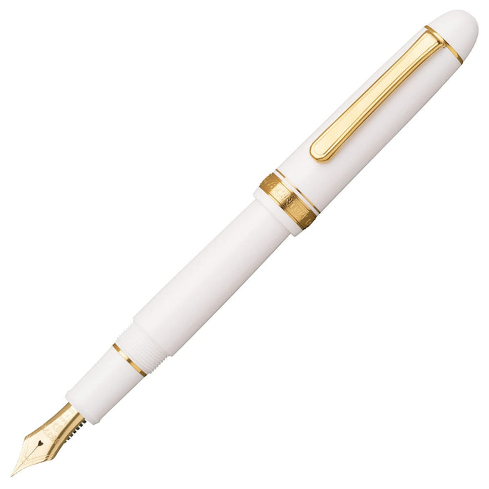 Platinum #3776 Century Chenonceau White Fountain Pen Extra Bold Regular Import-Kiichin - The #1 Place for Japanese Goods in Your Hand!