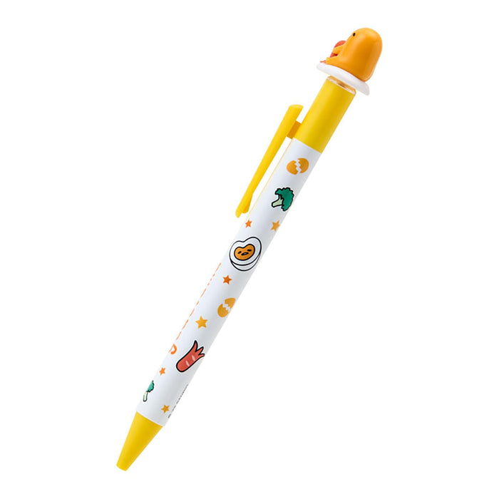 Sanrio Gudetama Ballpoint Pen Black Ink Abs Resin with Mascot 927325