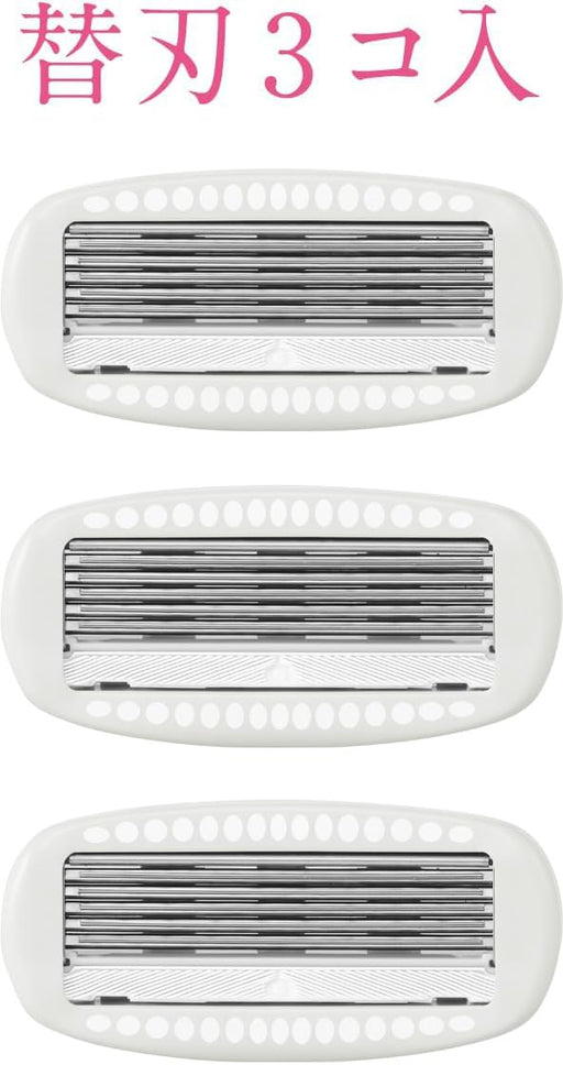 Schick HydroSilk 3-Piece Replacement Razor Blades-Kiichin - The #1 Place for Japanese Goods in Your Hand!