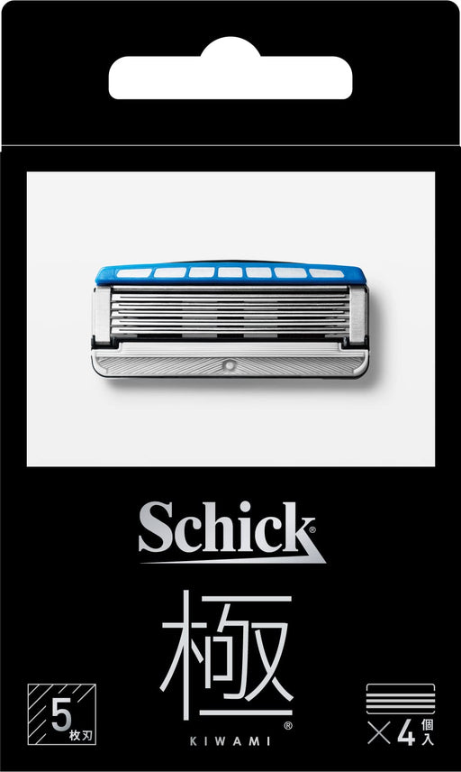 Schick Kiwami 4-Piece Replacement Blades Set for Smooth Shaving-Kiichin - The #1 Place for Japanese Goods in Your Hand!